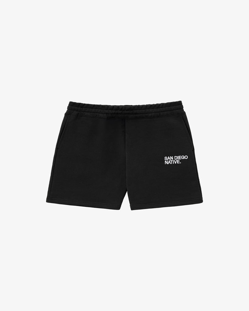 The SDN. Brand French Terry embroidered shorts – heavyweight cotton streetwear shorts

Premium French Terry shorts with SDN embroidery, designed in San Diego

Relaxed fit 460 GSM French Terry shorts by The SDN. Brand